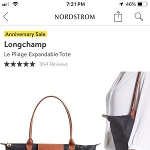 NordstromAnniv Sale exclusive Longchamp expandable